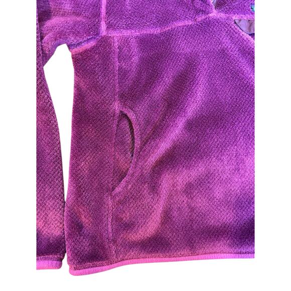 PATAGONIA Rebullite Pink Re-Tool Snap T Pullover Fleece Women's Size SMALL - Picture 8 of 9